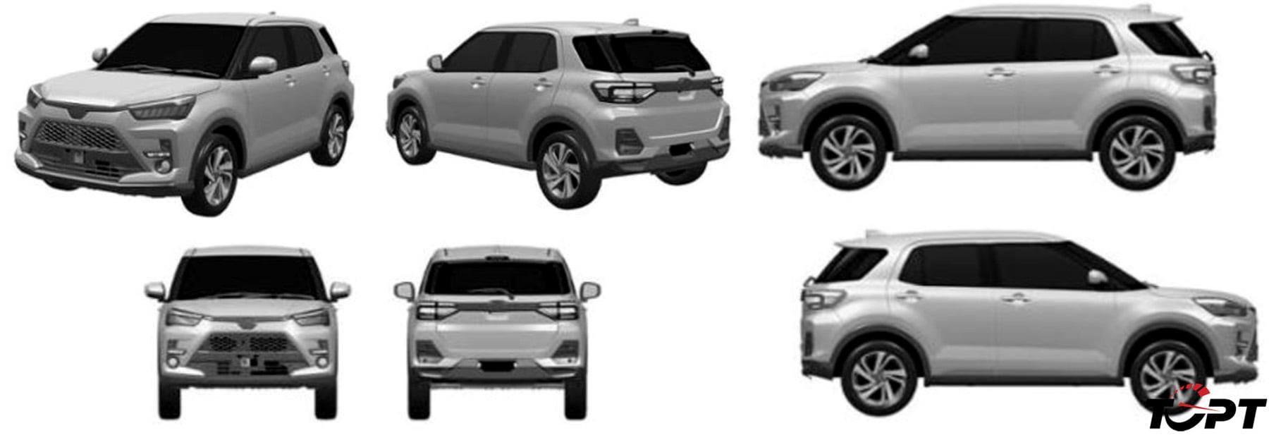 Daihatsu Rocky đăng ký bảo hộ kiểu dáng, sắp ra mắt Việt Nam năm nay?