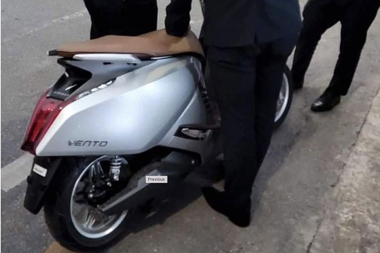 Ảnh thực tế xe máy điện VinFast Vento sắp ra mắt Ảnh thực tế xe máy điện VinFast Vento sắp ra mắt