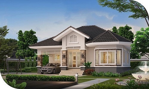 suc hut kho cuong cua nhung mau biet thu co chi phi xay dung duoi 600 trieu dong