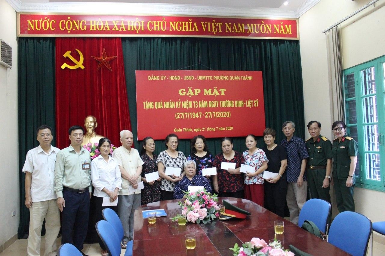 Chia sẻ, động viên các gia đình chính sách dịp kỷ niệm ngày Thương binh - Liệt sĩ chia se dong vien cac gia dinh chinh sach dip ky niem ngay thuong binh liet si