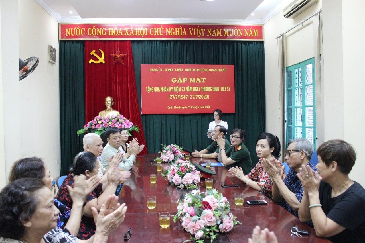 Chia sẻ, động viên các gia đình chính sách dịp kỷ niệm ngày Thương binh - Liệt sĩ chia se dong vien cac gia dinh chinh sach dip ky niem ngay thuong binh liet si