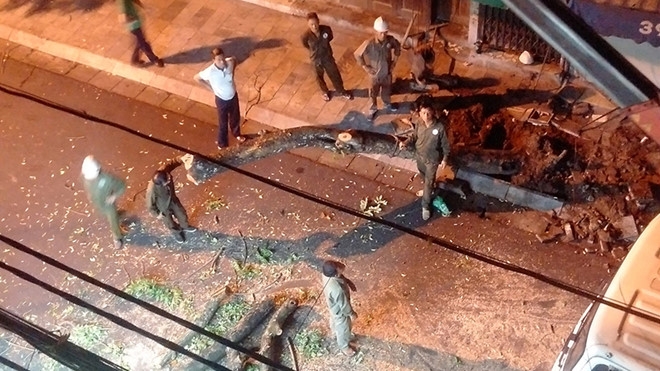 Thực hư cây sưa đỏ bị chặt trong đêm khiến nhiều người dân bất ngờ thuc hu cay sua do bi chat trong dem khien nhieu nguoi dan bat ngo