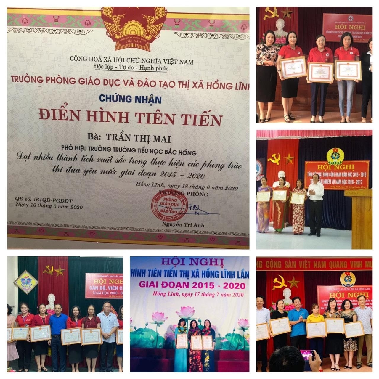 Nữ Chủ tịch công đoàn thân thiện - tấm gương sáng của Trường Tiểu học Bắc Hồng