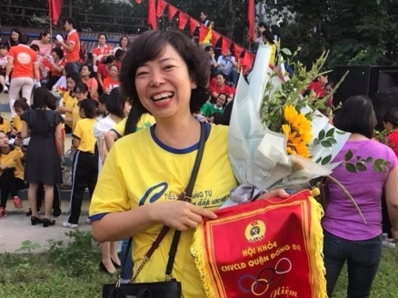 Nữ chủ tịch công đoàn hết lòng vì sự nghiệp giáo dục