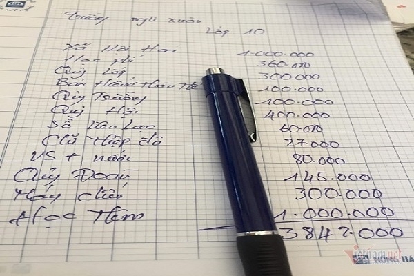 Lại chuyện quỹ ‘tự nguyện’ ở lớp học