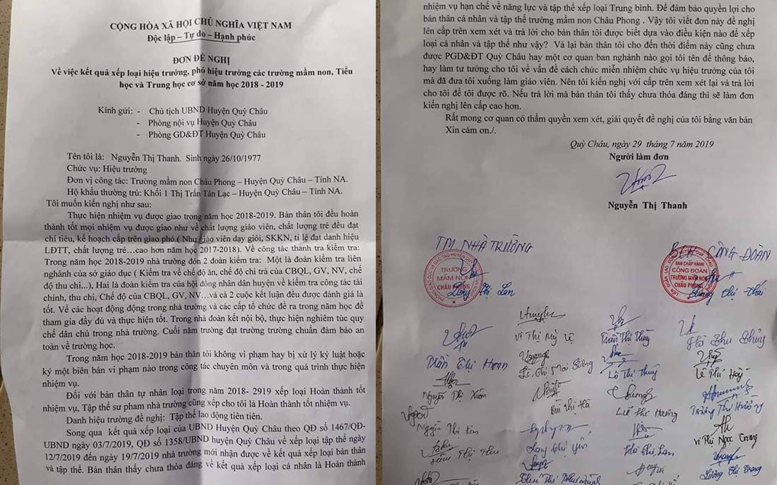 can lam ro nhung uan khuc xung quanh cai chet cua co hieu truong mam non o nghe an