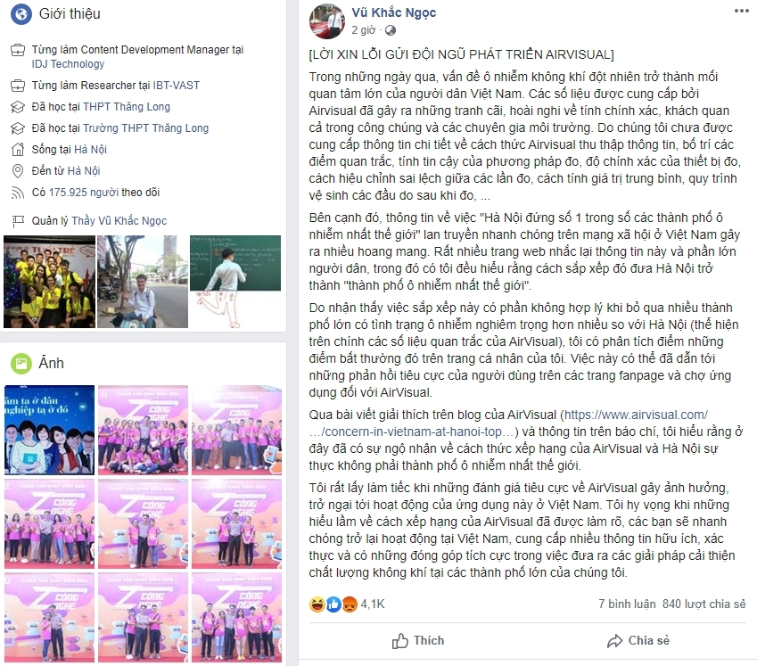 Lời xin lỗi muộn màng của Vũ Khắc Ngọc loi xin loi muon mang cua vu khac ngoc