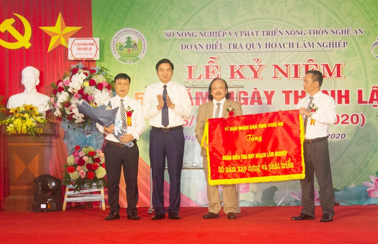 Đoàn Điều tra Quy hoạch Lâm nghiệp tỉnh Nghệ An kỷ niệm 50 năm thành lập Đoàn Điều tra Quy hoạch Lâm nghiệp tỉnh Nghệ An kỷ niệm 50 năm thành lập