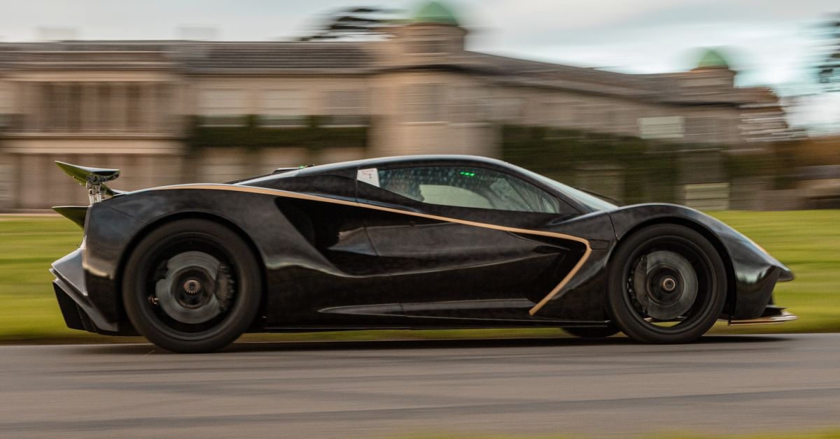 lotus se gioi thieu sieu xe dien evija 2021 tai le hoi toc do goodwood