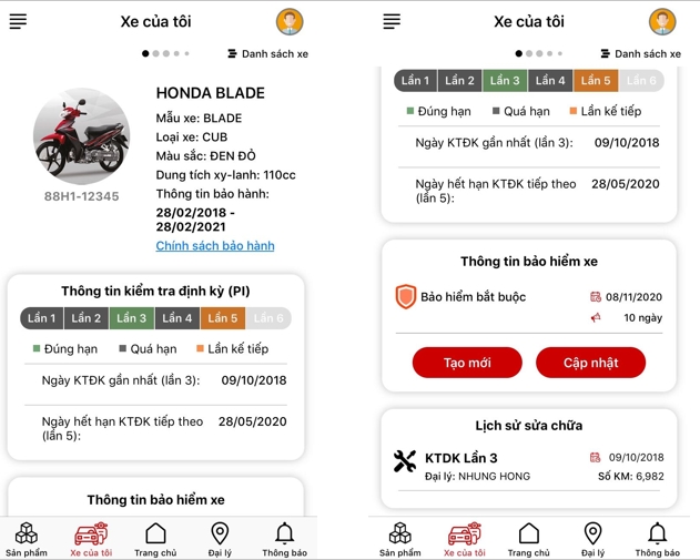Ứng dụng My Honda+ của Honda Việt Nam chính thức hoạt động ung dung my honda cua honda viet nam chinh thuc hoat dong