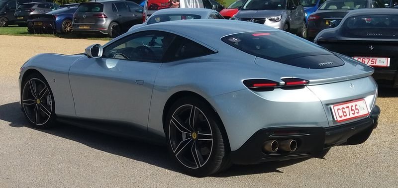 ferrari roma nhan giai thuong thiet ke xe hoi 2020