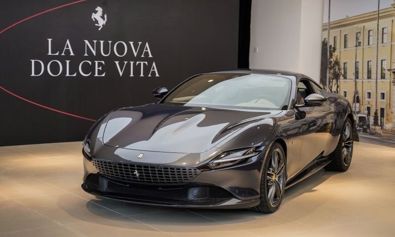 ferrari roma nhan giai thuong thiet ke xe hoi 2020