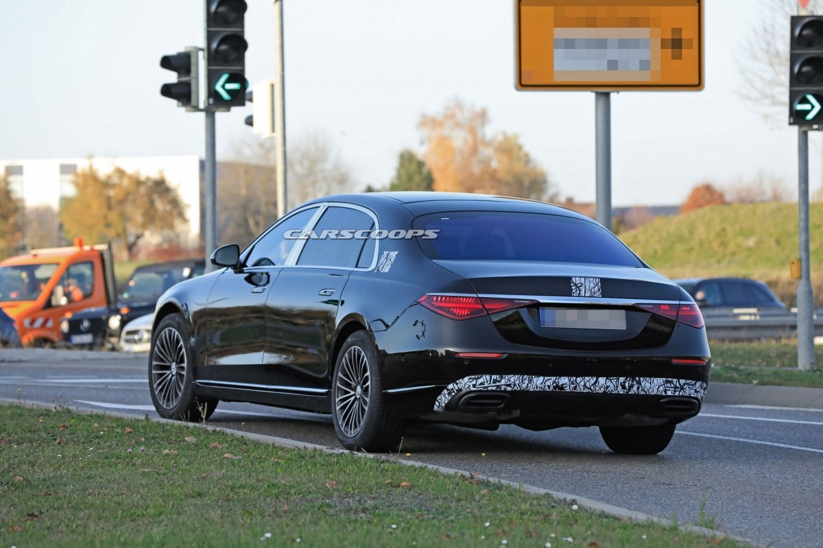 Xe siêu sang Mercedes-Maybach S-Class 2021 lộ diện