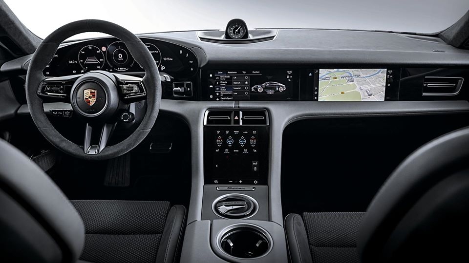 porsche gioi thieu taycan tai singapore