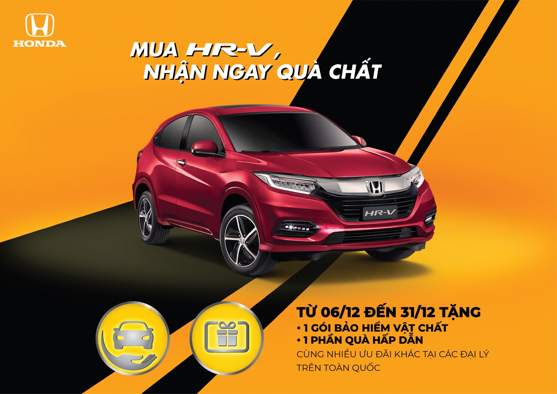 Honda tặng quà gần 30 triệu đồng cho khách mua HR-V trong tháng 12 honda tang qua gan 30 trieu dong cho khach mua hr v trong thang 12