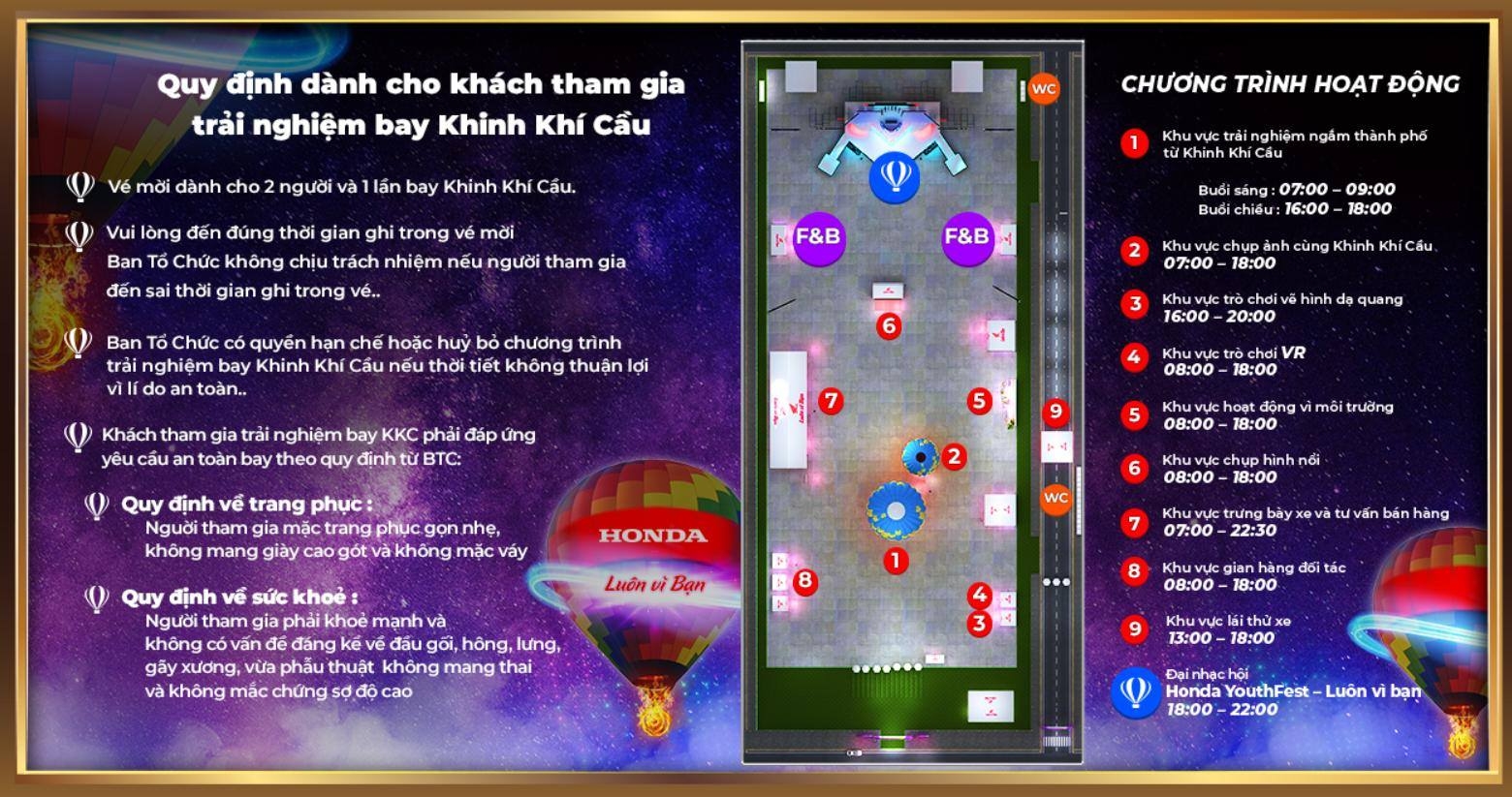 Sắp diễn ra chuỗi sự kiện “Đại nhạc hội Khinh khí cầu – Honda luôn vì bạn” sap dien ra chuoi su kien dai nhac hoi khinh khi cau honda luon vi ban