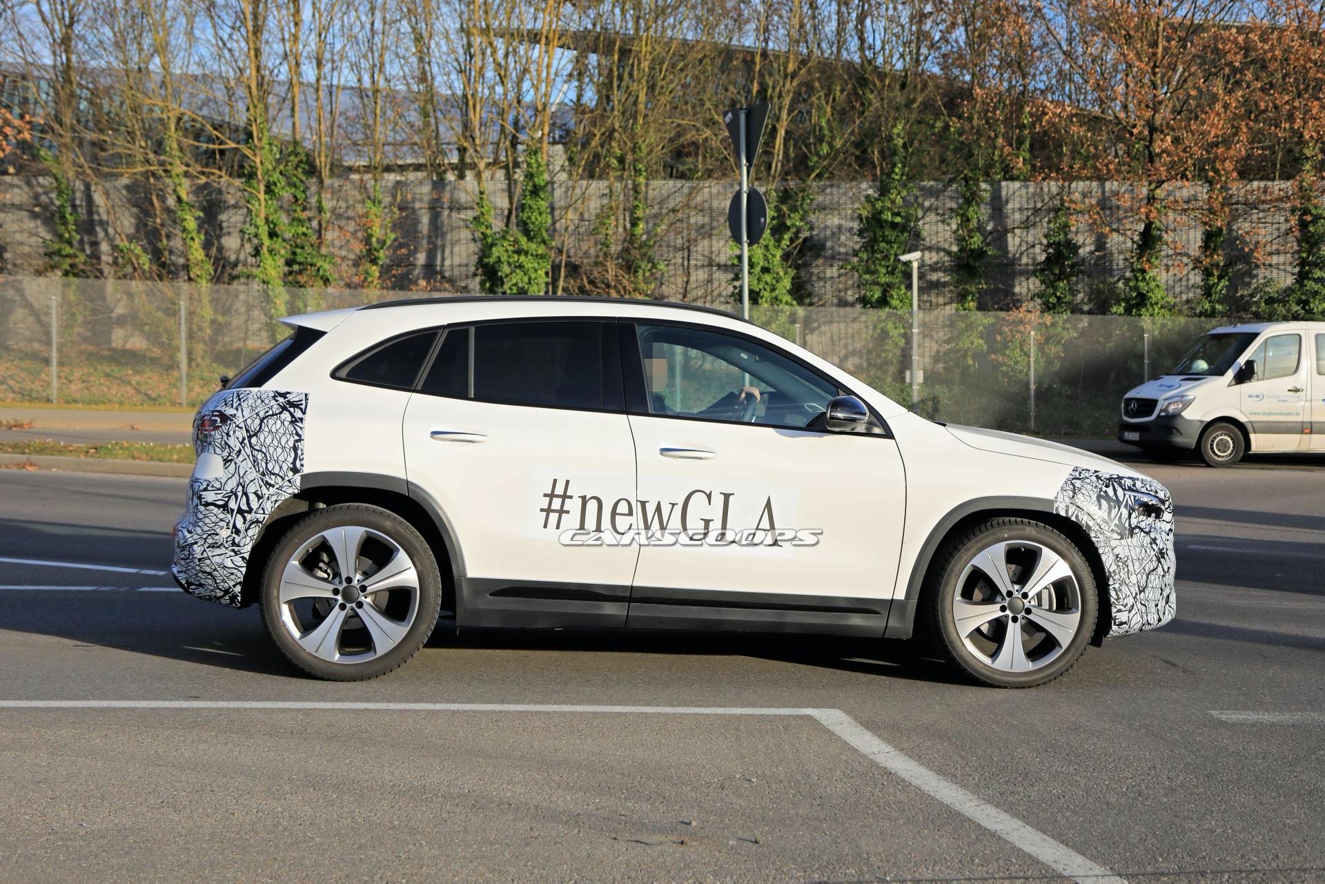 mercedes benz gla hoan toan moi tung teaser truoc ngay ra mat