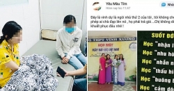 Cô giáo Huệ và các tiếp viên đừng 