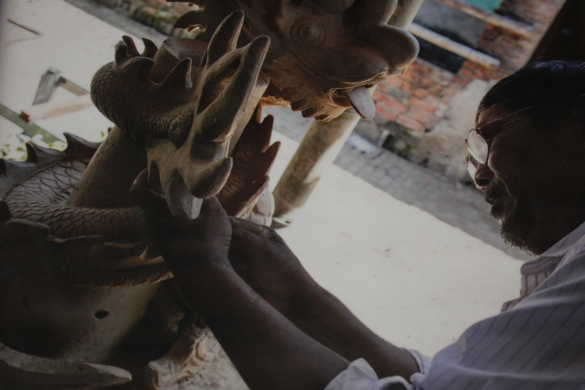 Ghé thăm cơ sở làm tượng ông Táo tại Quảng Nam ghe tham co so lam tuong ong tao tai quang nam