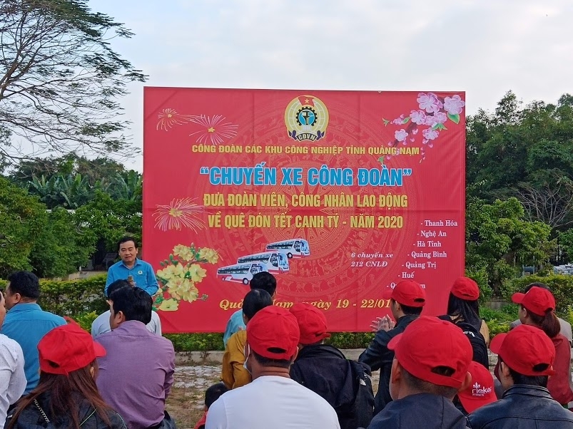 Để đoàn viên người lao động Quảng Nam đón Tết Nguyên đán ấm cúng, an toàn Để đoàn viên người lao động Quảng Nam đón Tết Nguyên đán ấm cúng, an toàn