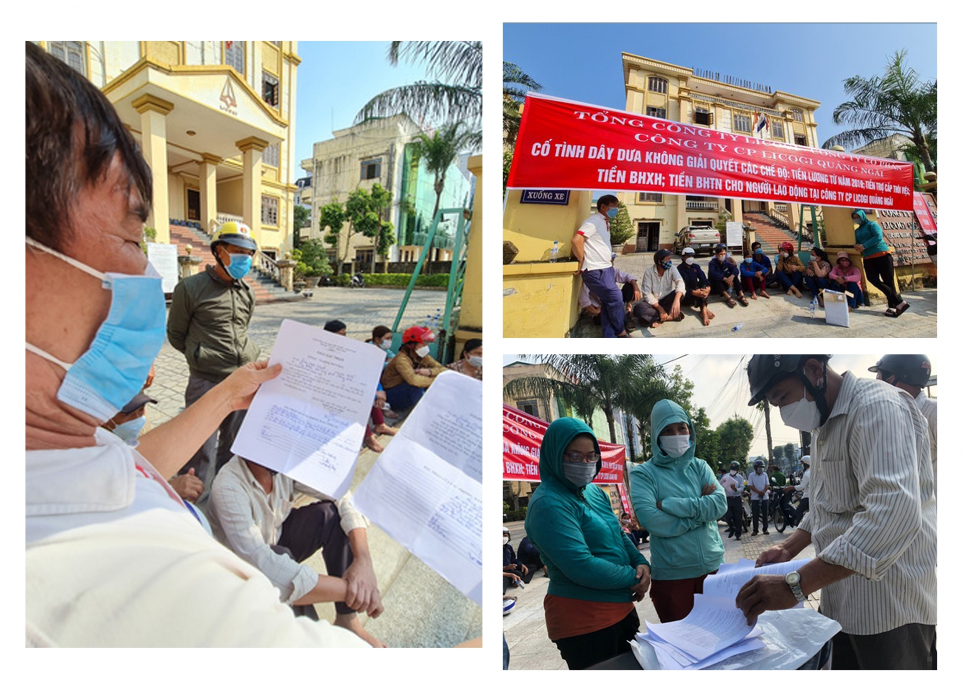 Người lao động chật vật đòi tiền “mồ hôi công sức” Người lao động chật vật đòi tiền “mồ hôi công sức”