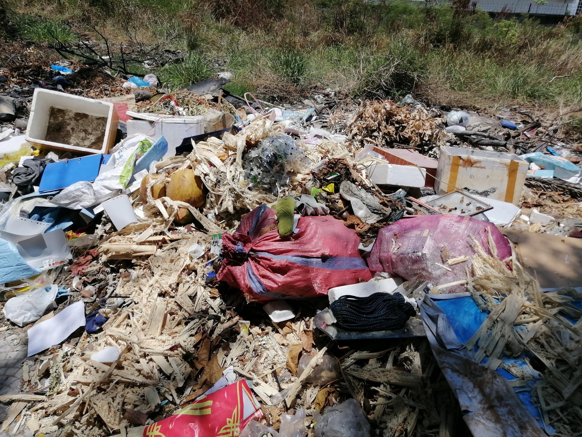 Nhiều bãi rác tự phát trên tuyến đường du lịch của Đà Nẵng nhieu bai rac tu phat tren tuyen duong du lich cua da nang