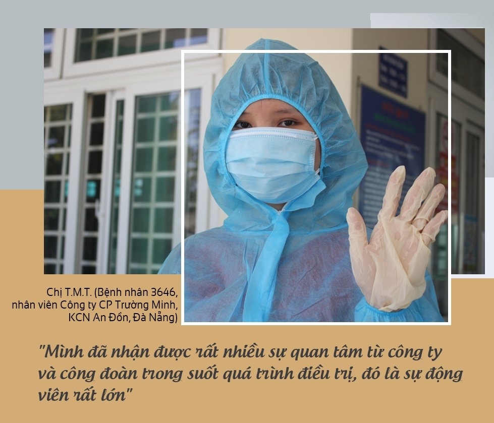 Bệnh nhân 3646: Tâm sự của nhân viên làm việc tại KCN An Đồn khi xuất viện Bệnh nhân 3646: Tâm sự của nhân viên làm việc tại KCN An Đồn khi xuất viện