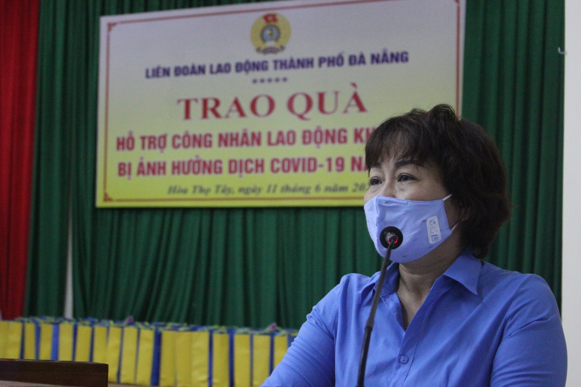 200 suất hỗ trợ cho lao động khó khăn tại các Tổ công nhân tự quản quận Cẩm Lệ 200 suất hỗ trợ cho lao động khó khăn tại các Tổ công nhân tự quản quận Cẩm Lệ