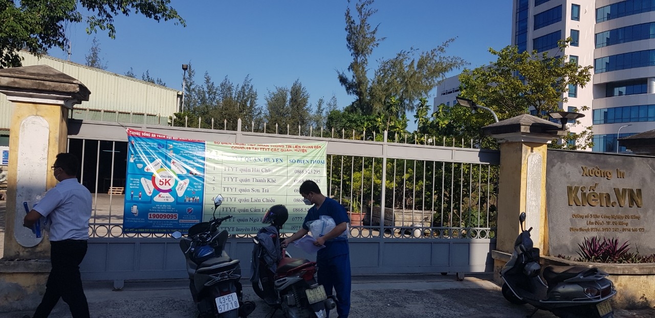 Đà Nẵng ghi nhận 1 ca mắc Covid-19 làm việc trong KCN An Đồn Đà Nẵng ghi nhận 1 ca mắc Covid-19 làm việc trong KCN An Đồn