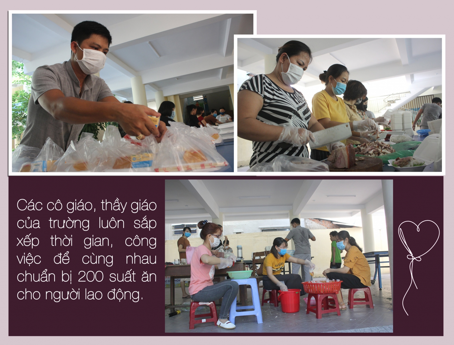 “Ai khó khăn xin nhận một phần” “Ai khó khăn xin nhận một phần”