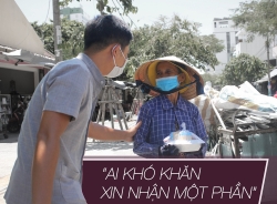 “Ai khó khăn xin nhận một phần”
