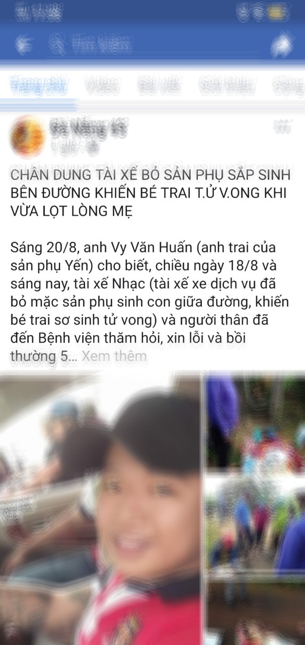 vu san phu bi bo roi con tu vong cu dan mang nem da oan tai xe trung ten