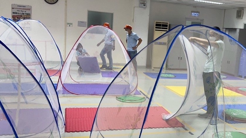 Áp dụng "3 tại chỗ": Người lao động được thoải mái như ở nhà