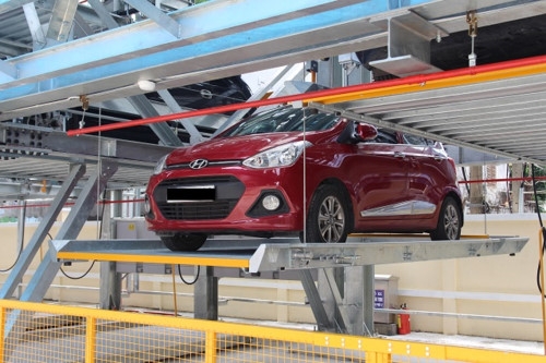 Ngày đầu vận hành thử nghiệm bãi đỗ xe thông minh tại Đà Nẵng ngay dau van hanh thu nghiem bai do xe thong minh tai da nang