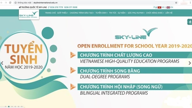 Đà Nẵng rà soát các trường học trên địa bàn "gắn mác" quốc tế da nang ra soat cac truong hoc tren dia ban tu nhan la truong quoc te