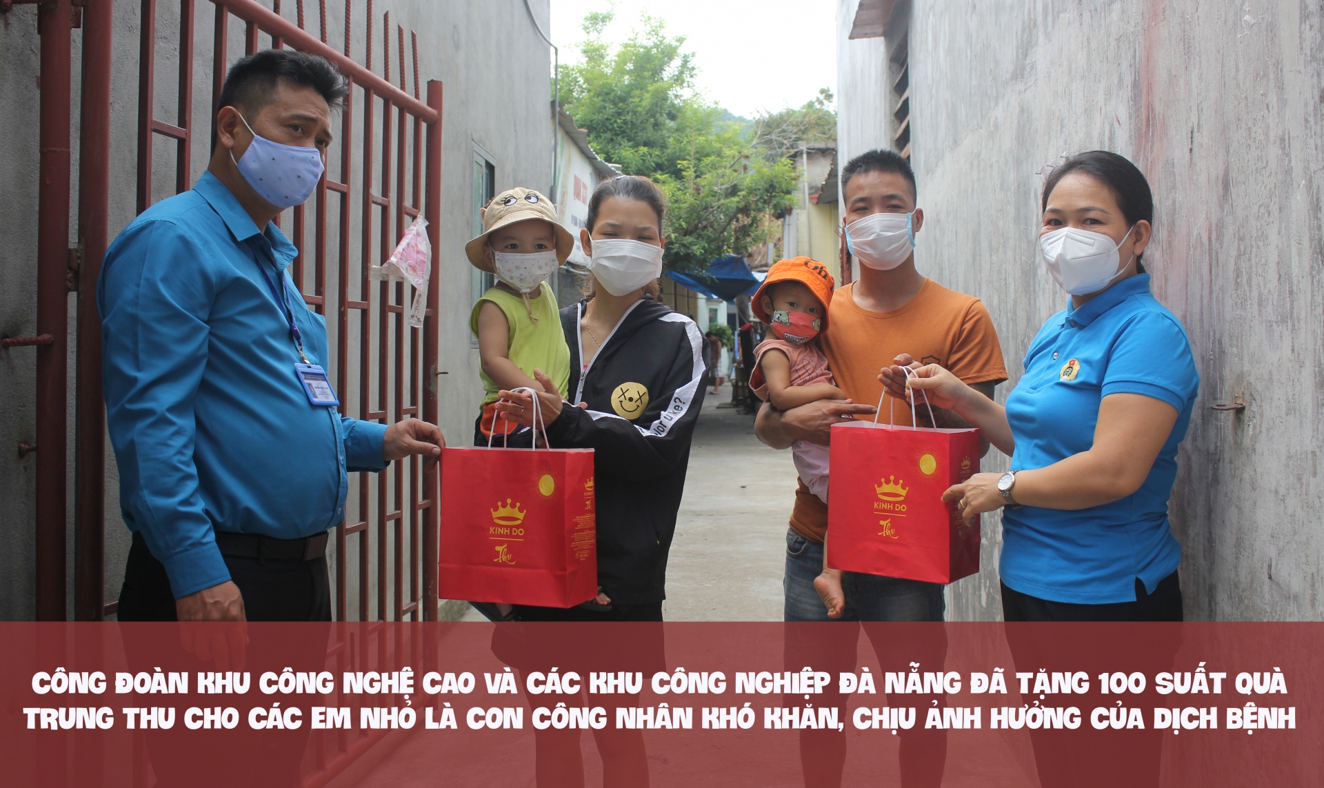 Trung thu rộn tiếng cười của các em nhỏ tại xóm trọ công nhân Trung thu rộn tiếng cười của các em nhỏ tại xóm trọ công nhân