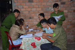 pho cong an xa tien lanh chia sung thang mat cong dan