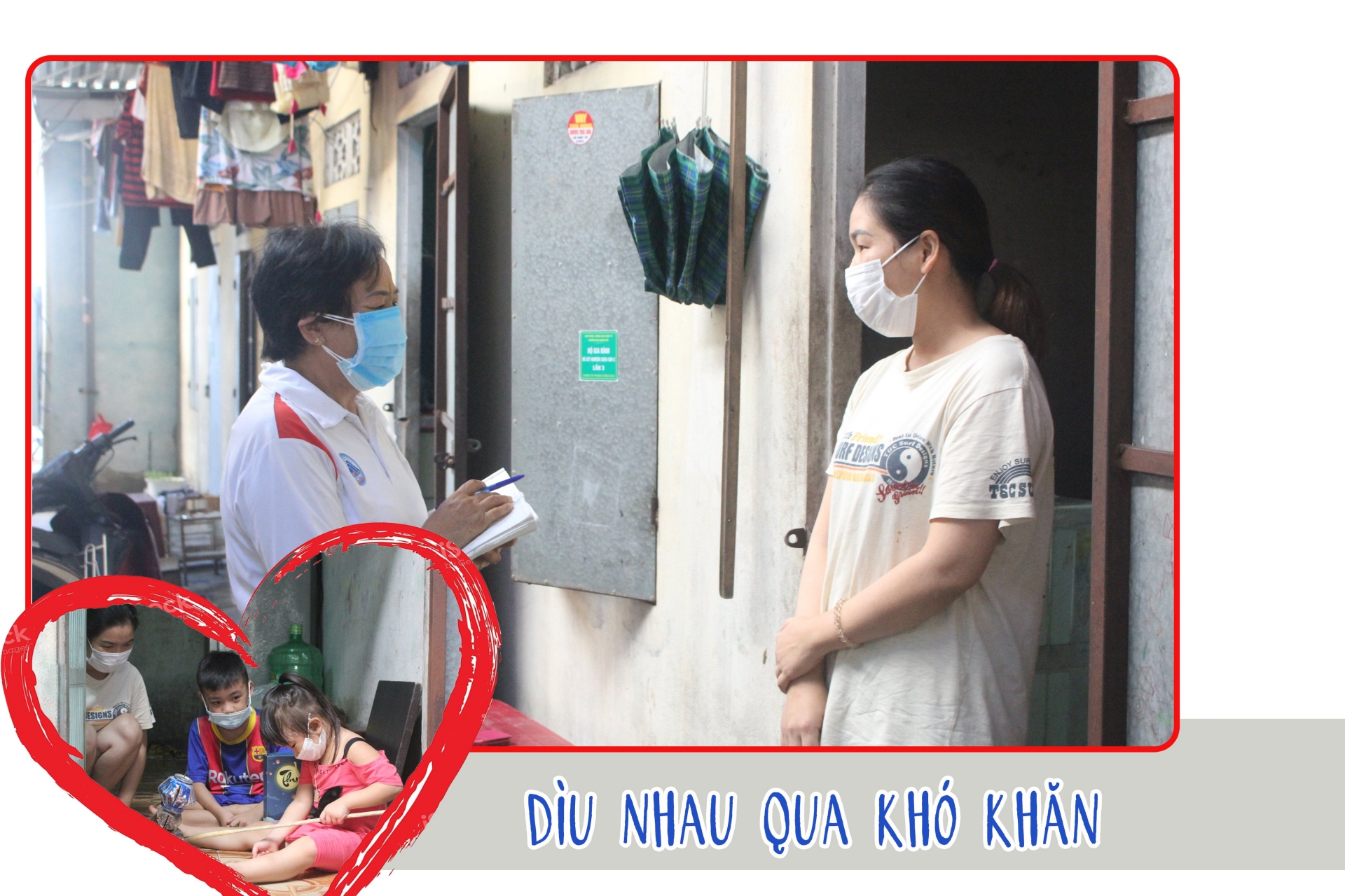 Dìu nhau qua khó khăn Dìu nhau qua khó khăn