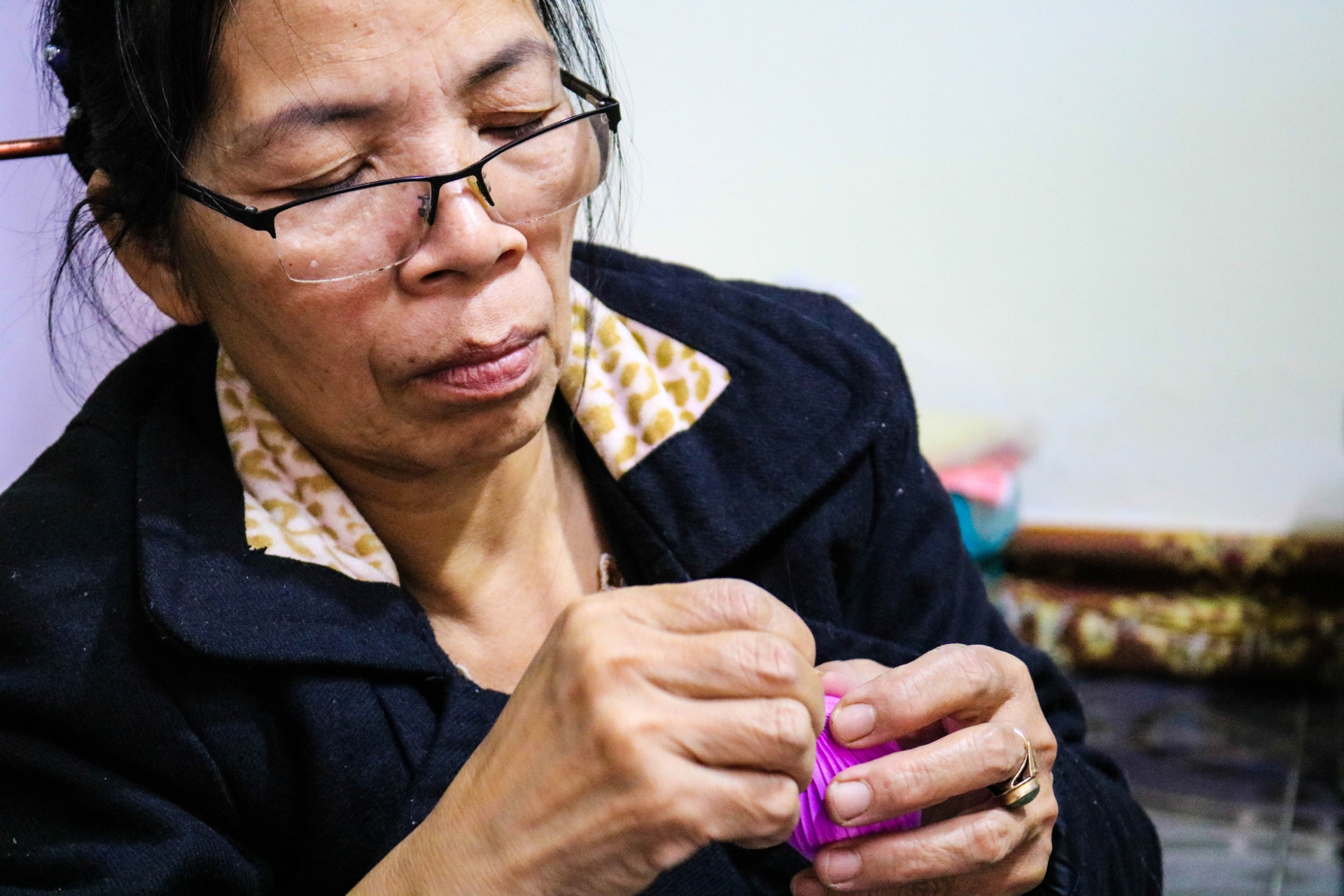 lang lam hoa giay thanh tien nhon nhip khong khi tet