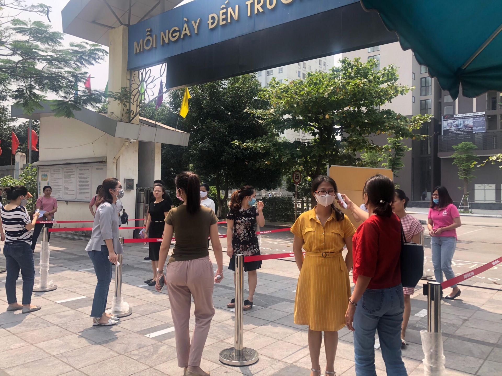 ha noi san sang don hoc sinh tro lai truong hoc trong moi truong an toan