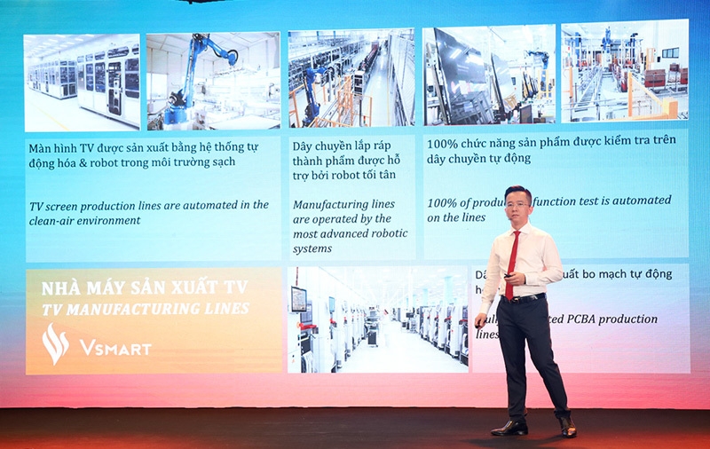 tivi vsmart duoc tap doan vingroup cho ra mat thi truong 5 mau gia tu 87 trieu dong