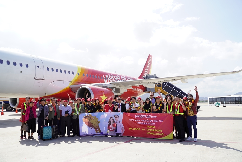 Hãng hàng không Vietjet khai trương 3 đường bay mới tới Đà Nẵng hang hang khong vietjet khai truong 3 duong bay moi toi da nang