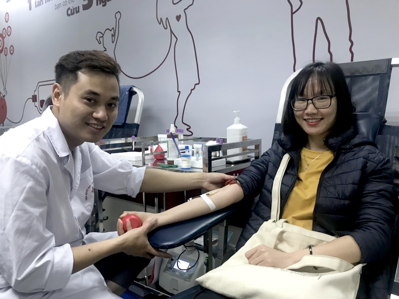 Hiến máu cứu người, một nghĩa cử cao đẹp của các công nhân chào đón năm mới 2020