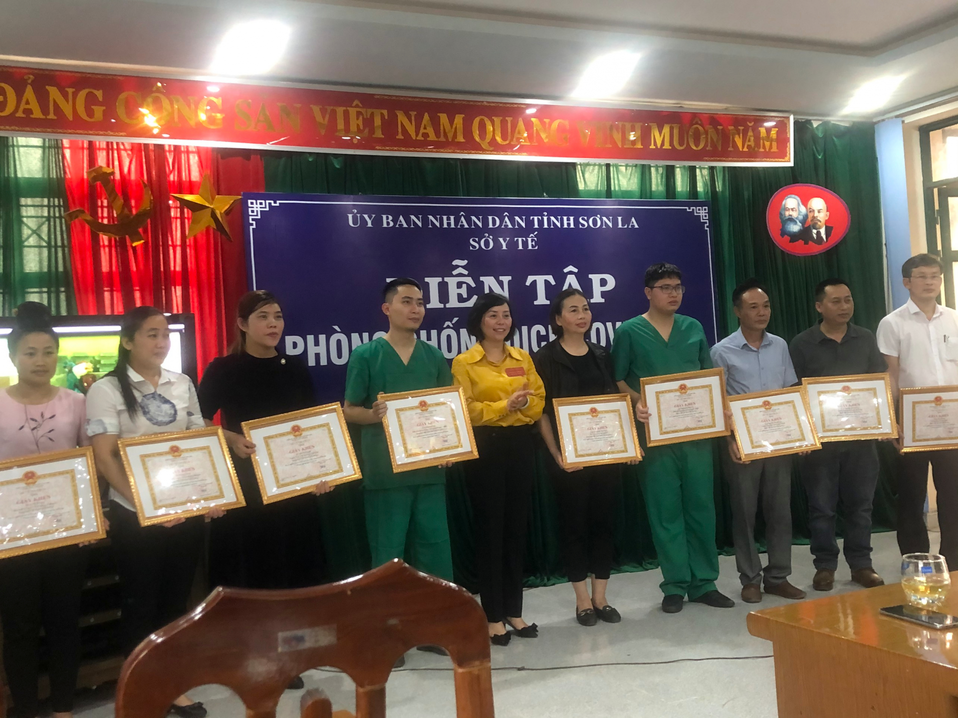 Ngành Y tế Sơn La: Diễn tập phòng, chống dịch Covid-19