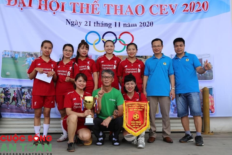 Công đoàn Canon Việt Nam: Nhiều hoạt động thiết thực ý nghĩa chăm lo cho đoàn viên Công đoàn Canon Việt Nam: Nhiều hoạt động thiết thực ý nghĩa chăm lo cho đoàn viên