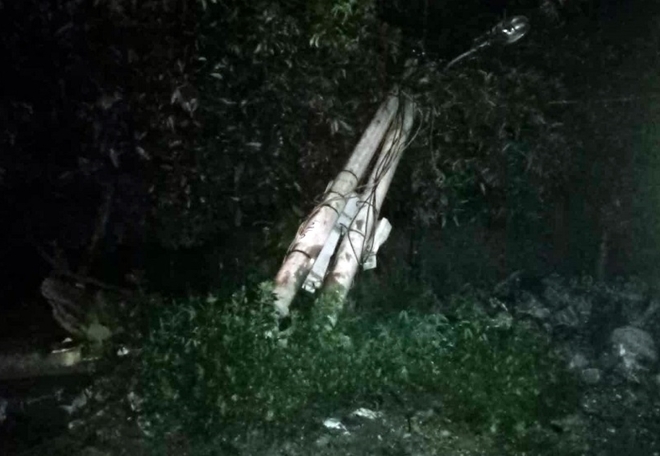 treo len noc container go day dien tai xe bi giat dien nguy kich