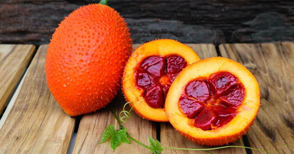 Cách chăm sóc da mịn màng nhờ trái gấc chớ nên bỏ qua cach cham soc da min mang nho trai gac cho nen bo qua