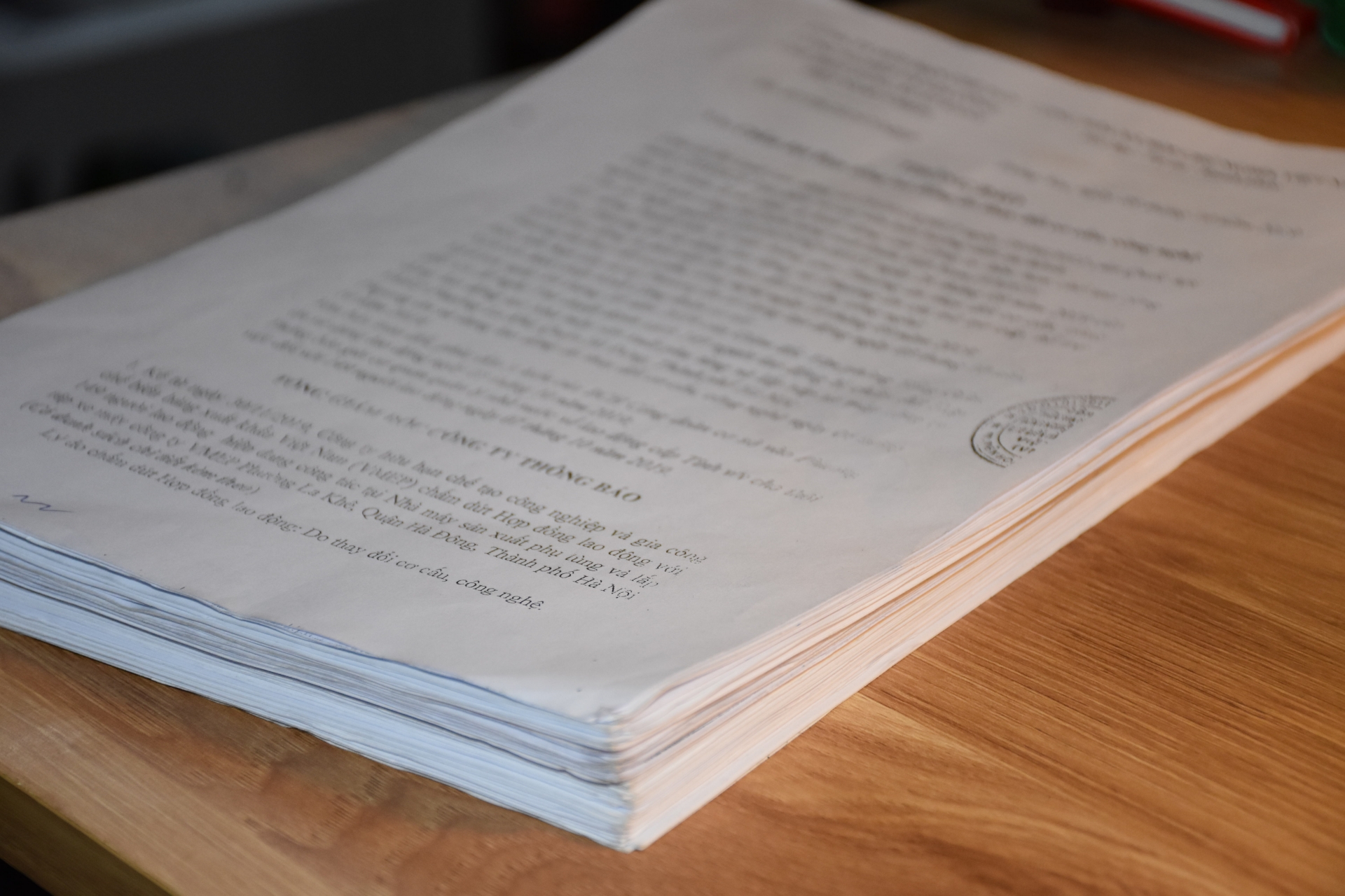 vu 149 cong nhan vmep dot nhien bi sa thai nhung ho mat trung sau va day ngo ngac