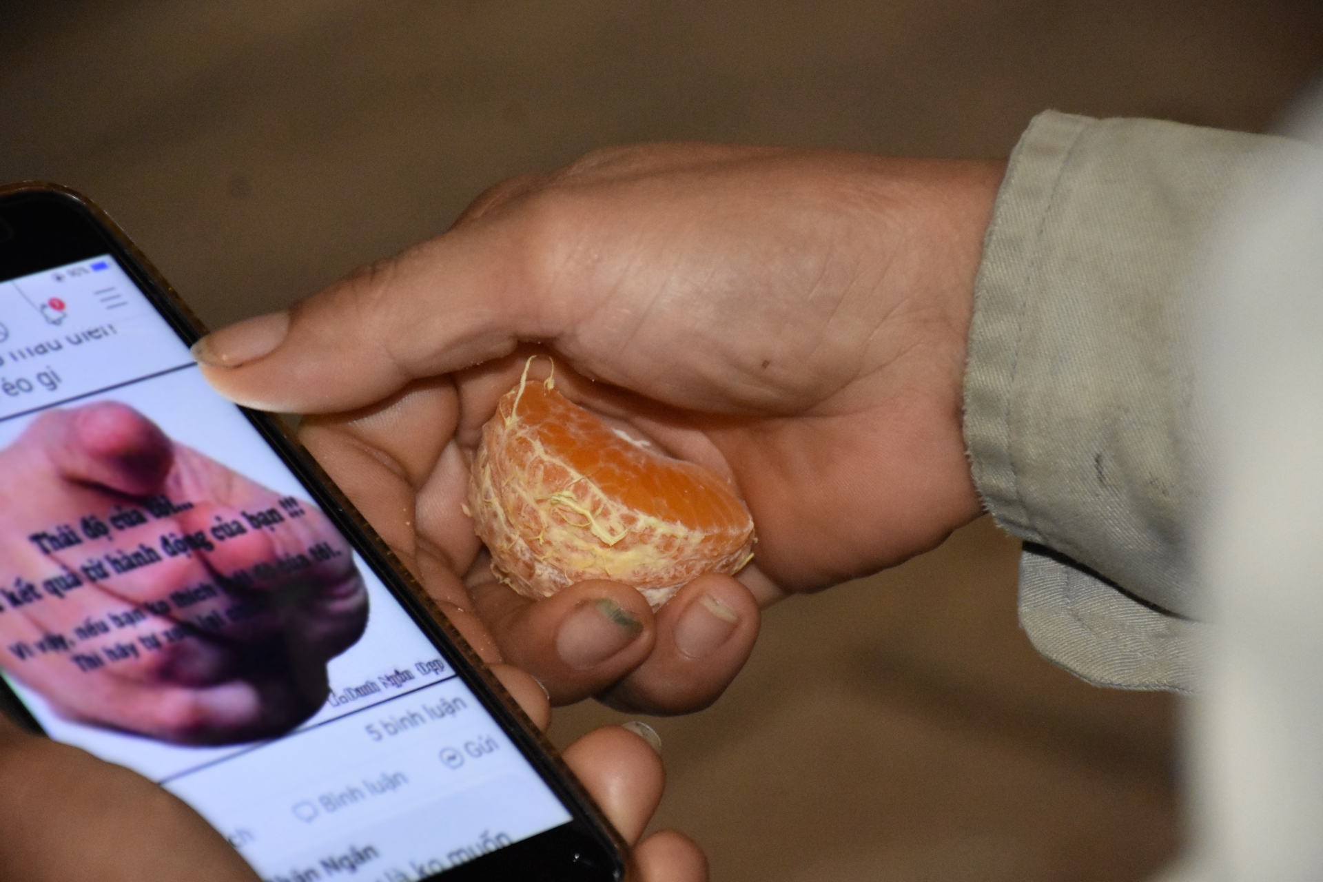 Những người giữ phố sạch sẽ trong đêm, ngay cả khi gió mùa đông bắc tràn về nhung nguoi giu pho sach se trong dem ngay ca khi gio mua dong bac tran ve