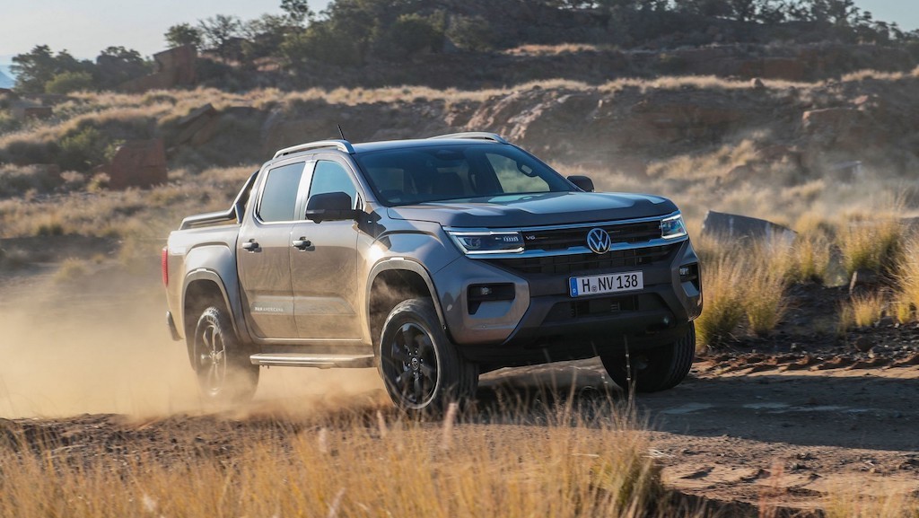 Volkswagen Amarok 2023 ra mắt, sử dụng chung khung gầm với Ford Ranger